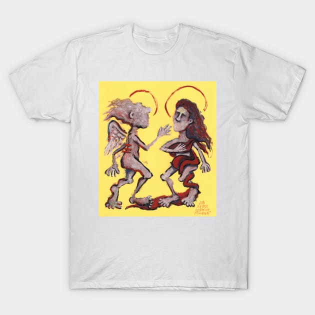 Annunciation to the Blessed Virgin Mary T-Shirt by micalef